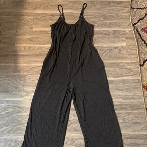 Elegant Dark Gray Women's Jumpsuit